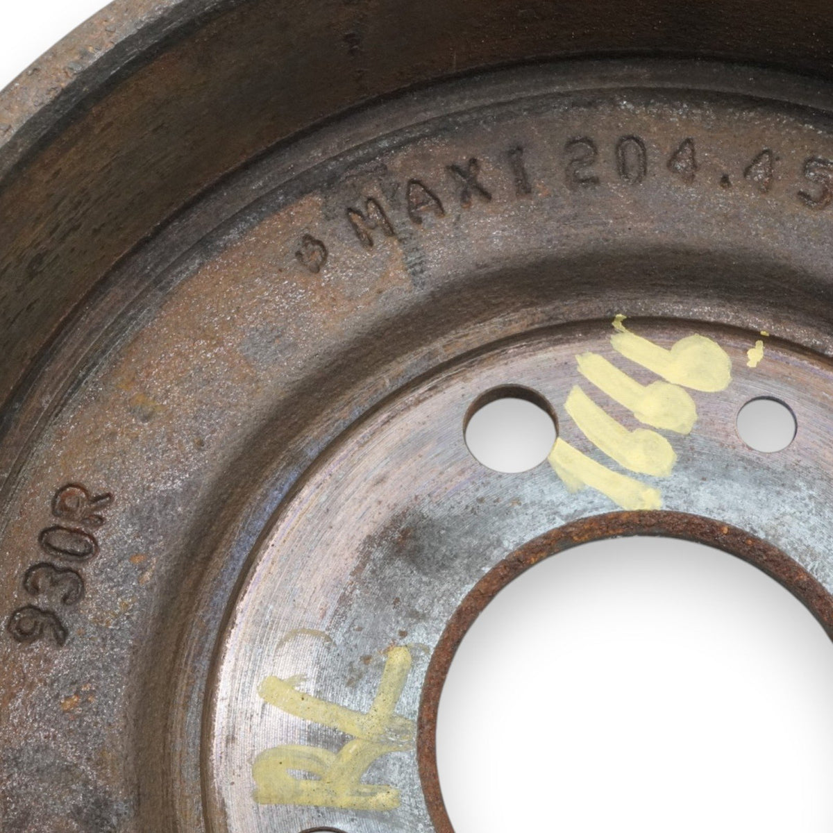 16-19 Smart Fortwo W453 Rear Left Driver Brake Drum A4534230201 OEM