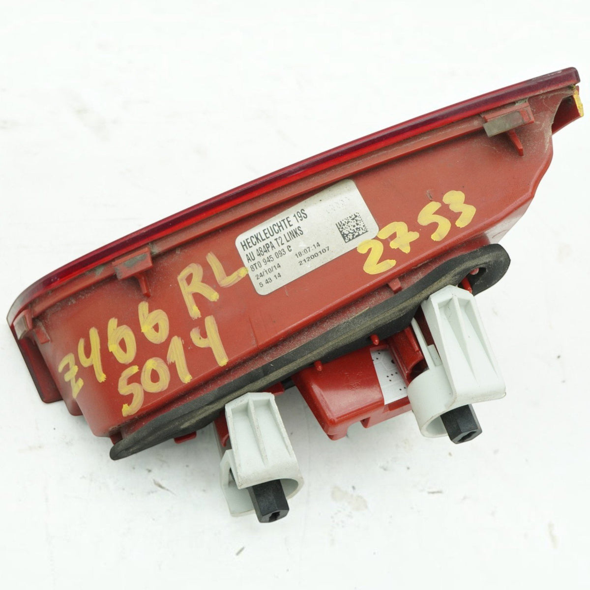 13-17 Audi S5 A5 RS5 8T Left Tail Light Lamp Led Inner Mounted 8T0945093C OEM