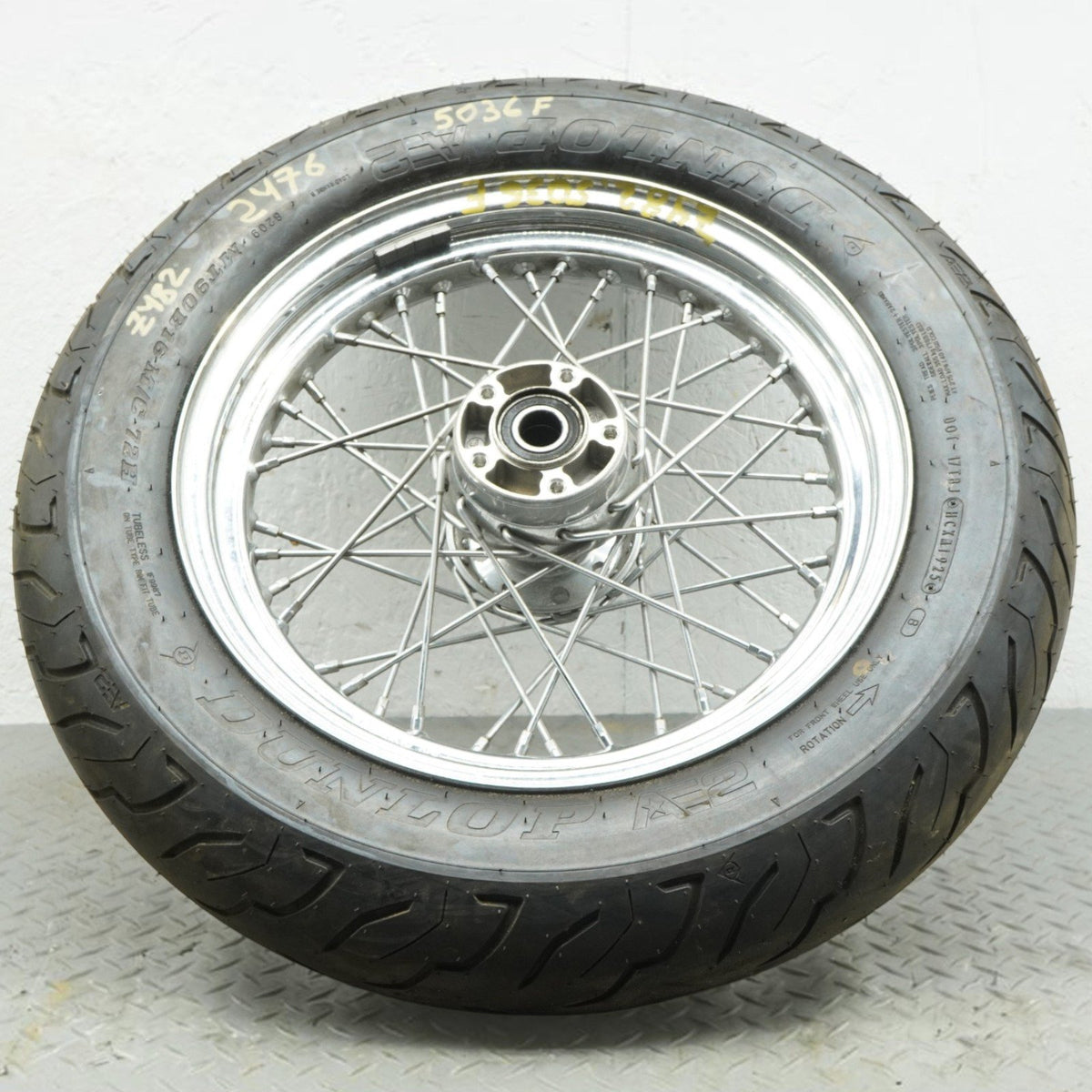2000-2011 Harley Davidson Heritage Softail FLSTC Front Tire Rim Wheel MT90B16