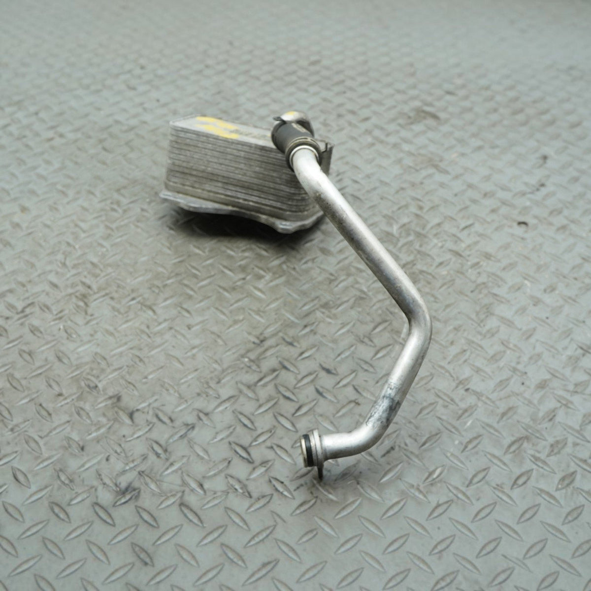 12-16 Mercedes E350 E400 C207 Engine Oil Cooler Radiator W Hose A2761880001 OEM
