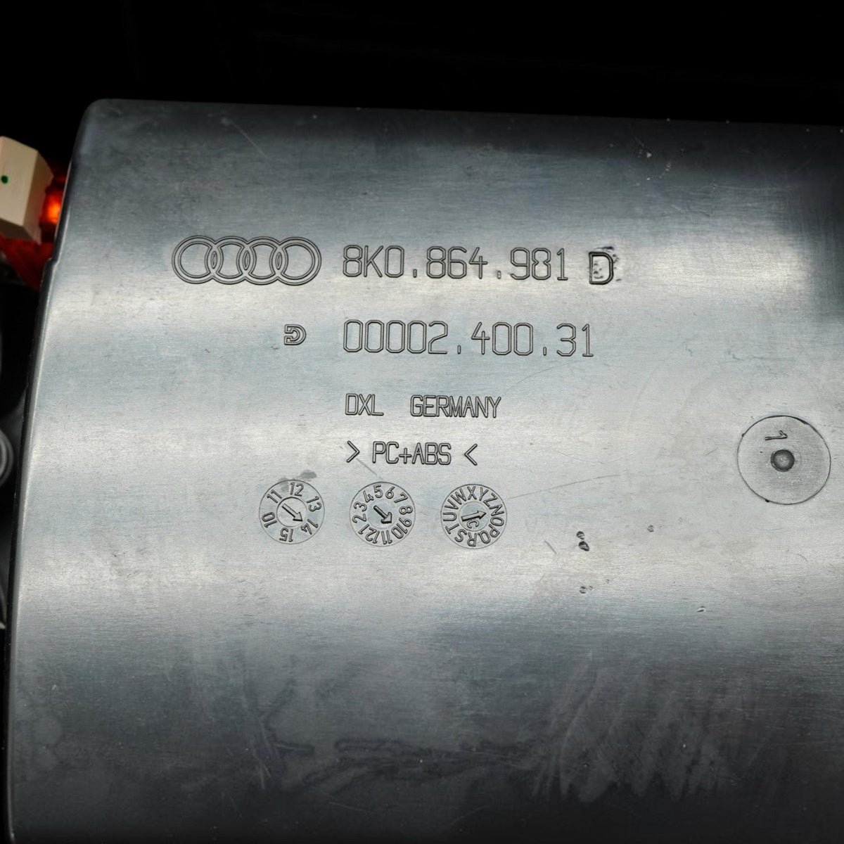08-17 Audi S5 A5 8T Front Center Console Storage Compartment 8K0864981D OEM