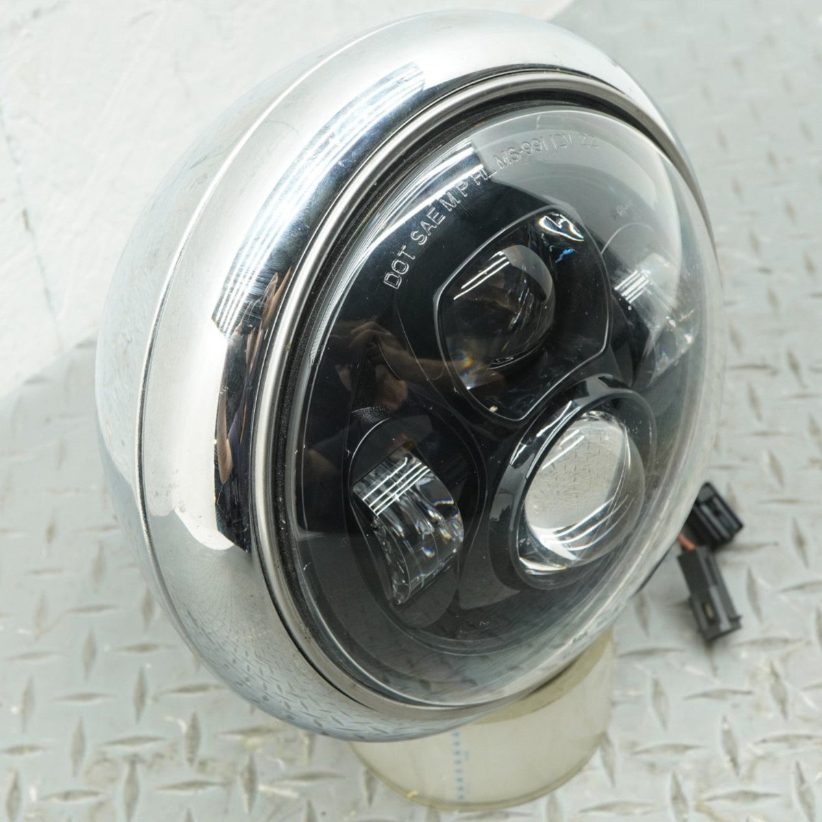 2000-2011 Harley Davidson Heritage Softail FLSTC Front Headlight Head Light Lamp
