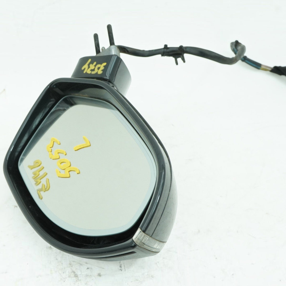 13-17 Audi S7 Left Door Mirror Blind Spot Power Folding 4G8857409AM Black L8 OEM