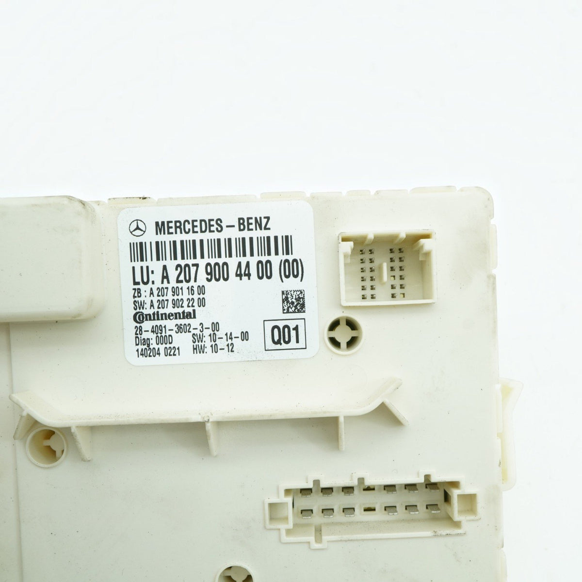 12-16 Mercedes E550 E400 E350 W207 Coupe Rear Window Control Module A2079004400