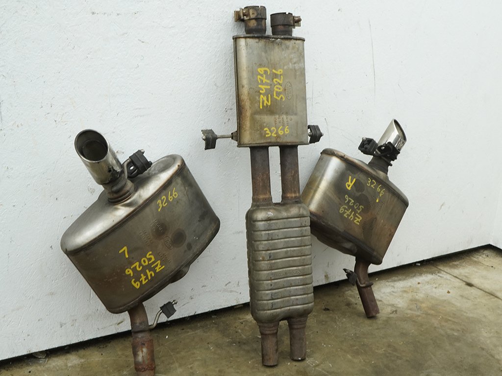 14-19 Land Range Rover Sport L494 Exhaust Silencer Muffler Rear LH RH DAM096 OEM