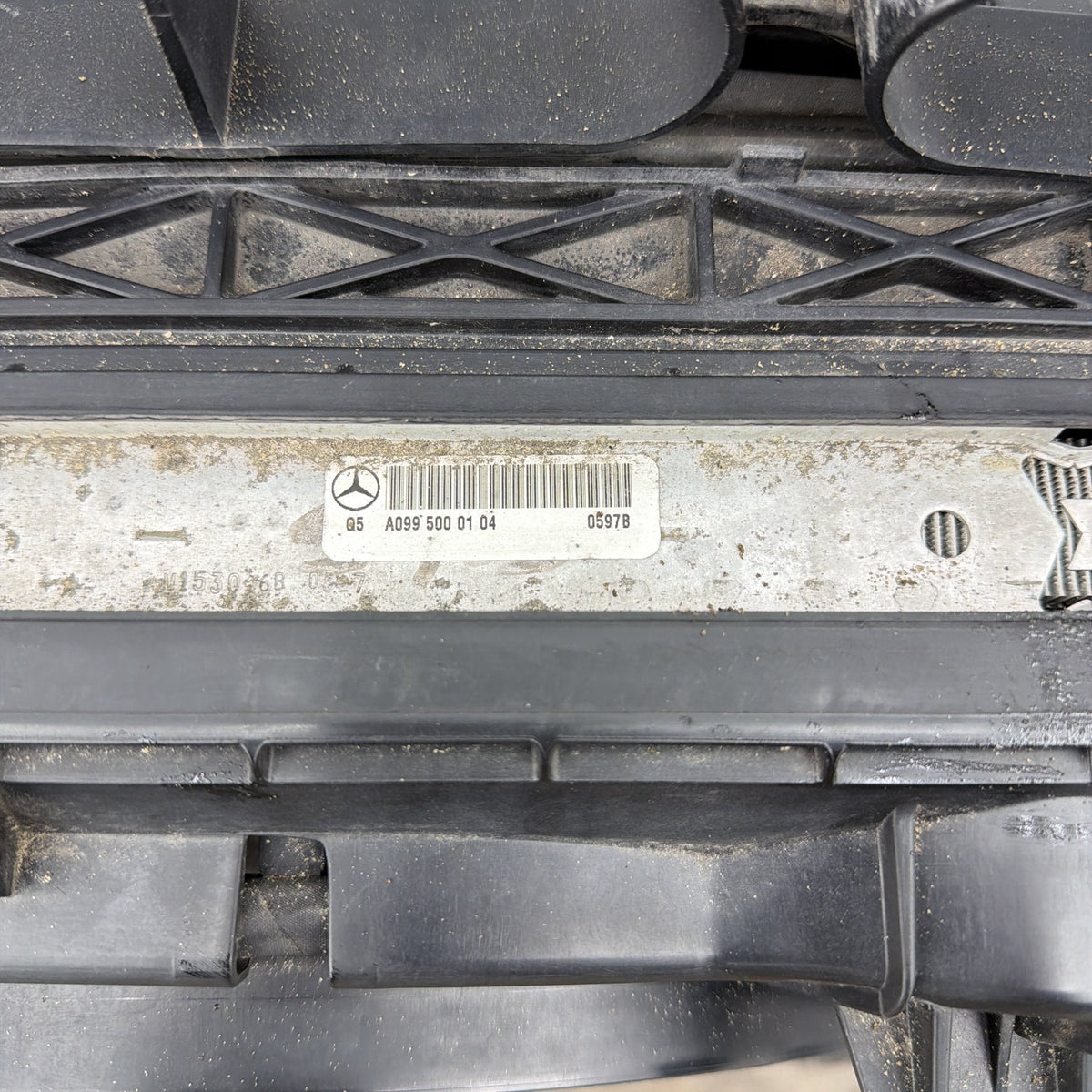 17-19 Mercedes GLS450 X166 Front Radiator Core Support Reinforcement A0999064000
