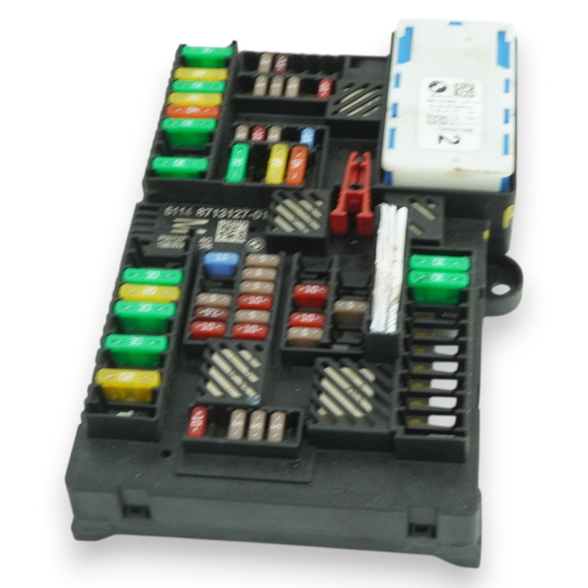 2020 BMW 530i G30 Fuse Box Relay Distribution Trunk Mounted Rear 61148713127 OEM