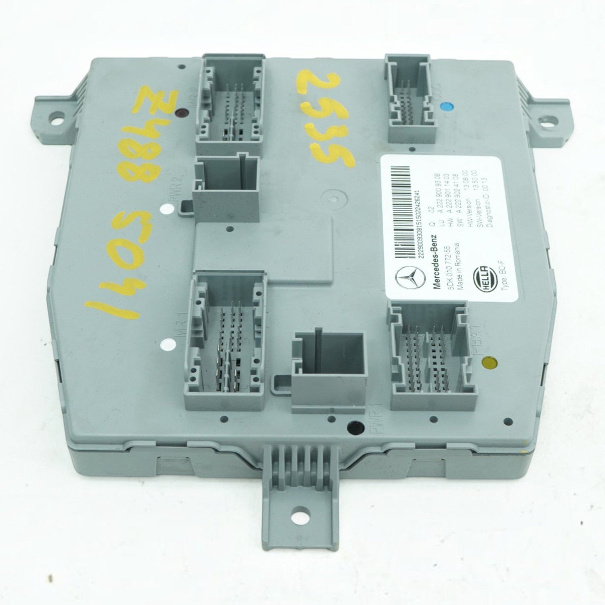 2015 Mercedes S550 S63 S65 S400 W222 Front Sam Control Module 2229009308 OEM
