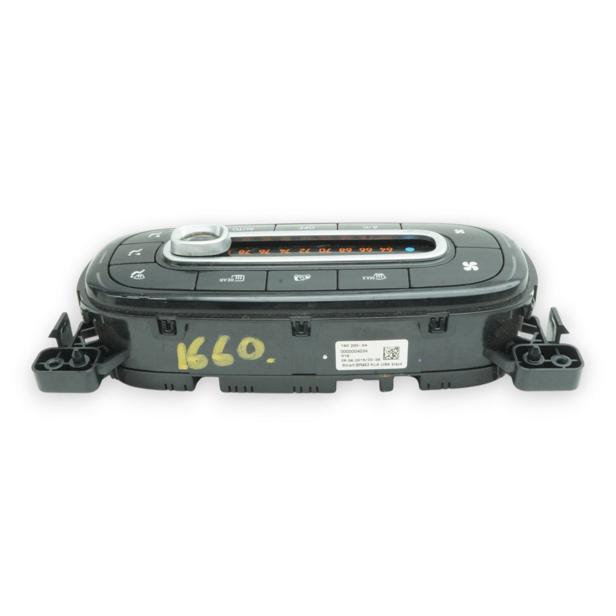16 Smart Fortwo W453 AC Heater Climate Control Panel Temp HVAC A4539050700 OEM