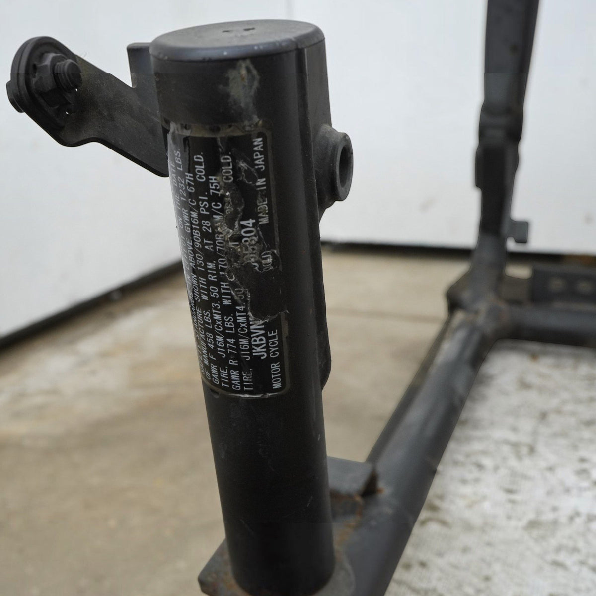 2012 Kawasaki Vulcan VN1700J Vaquero Main Lower Body Backbone Cradle OEM