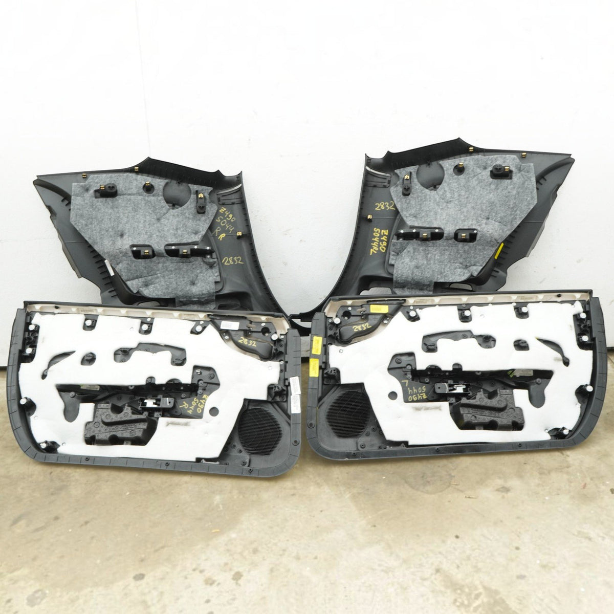 15-18 Dodge Challenger Coupe Door Inner Panel Front Rear Set FLAD32496928 OEM