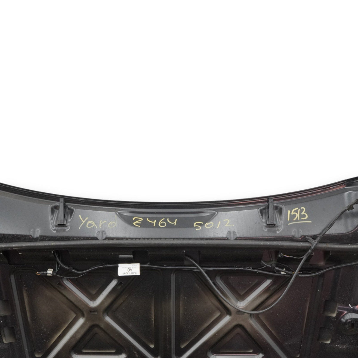 12-19 Land Range Rover Evoque L538 Hood PaneL Cover LR027587 Black 820 OEM