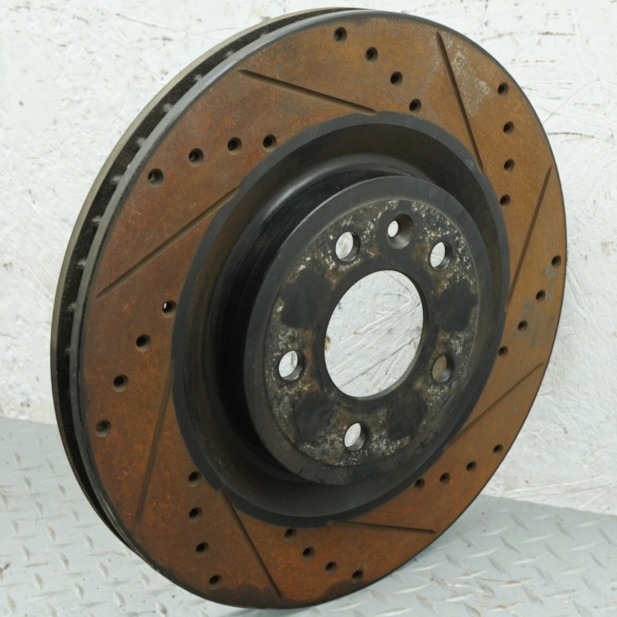 11-14 Ford Mustang GT Front Left Driver Side Brake Rotor Disc BR3Z1125A OEM