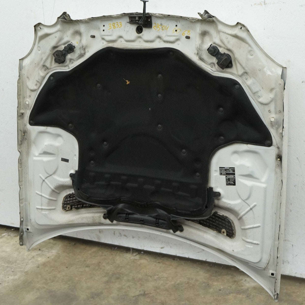 03-09 Mercedes E63 E550 E350 E55 W211 Hood Bonnet Panel 2118800457 White 650 OEM