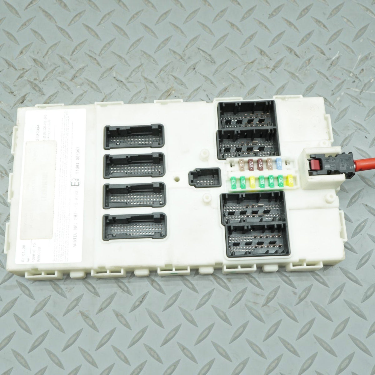 15-19 BMW X6 F16 2019 4.4L Chassis ECM BCM Body Control Module 2611-13-9385 OEM