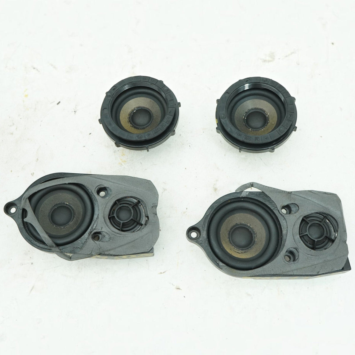 00-06 BMW 330Ci 325Ci 323Ci E46 Speaker Set Midrange Tweeter 65138374697 OEM