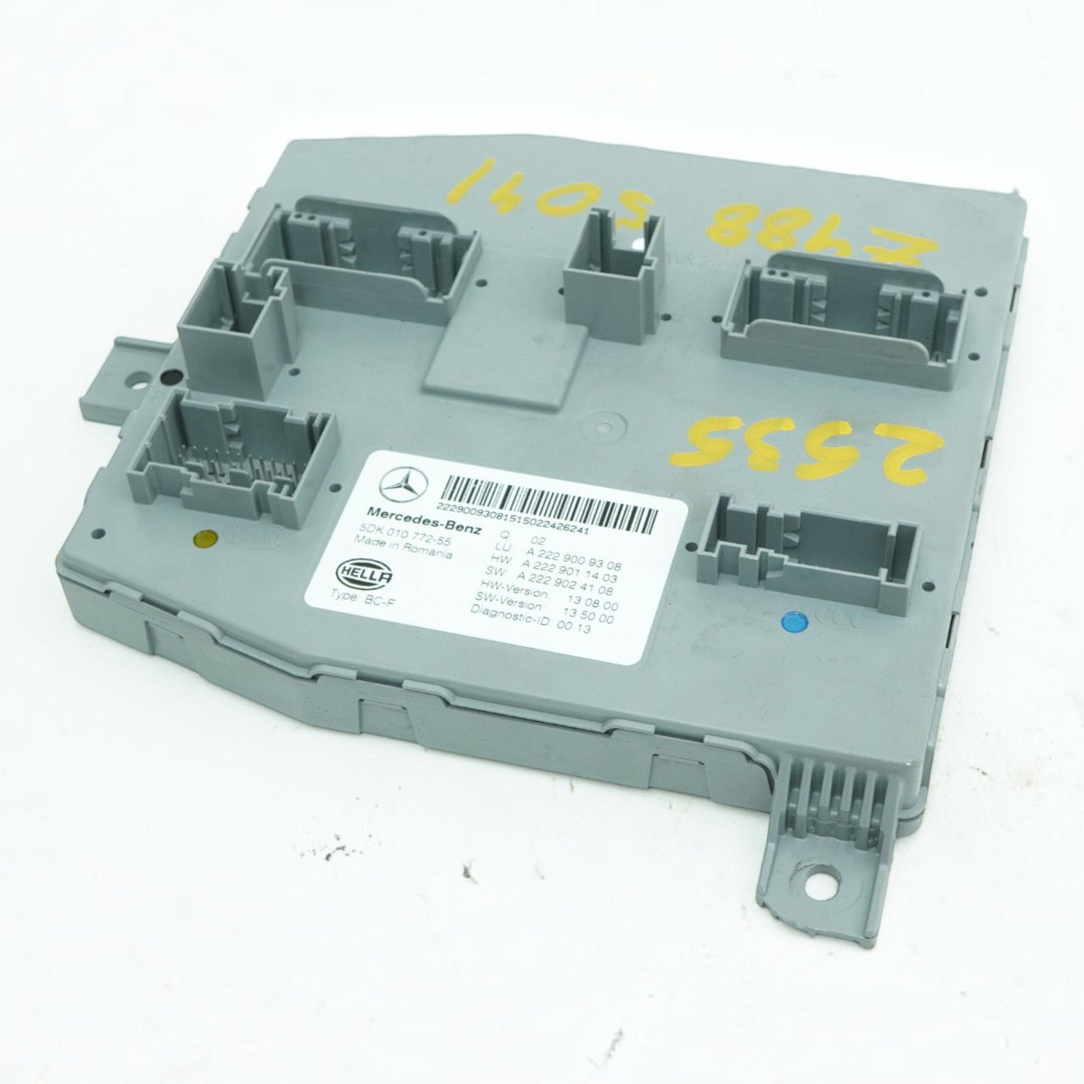 2015 Mercedes S550 S63 S65 S400 W222 Front Sam Control Module 2229009308 OEM