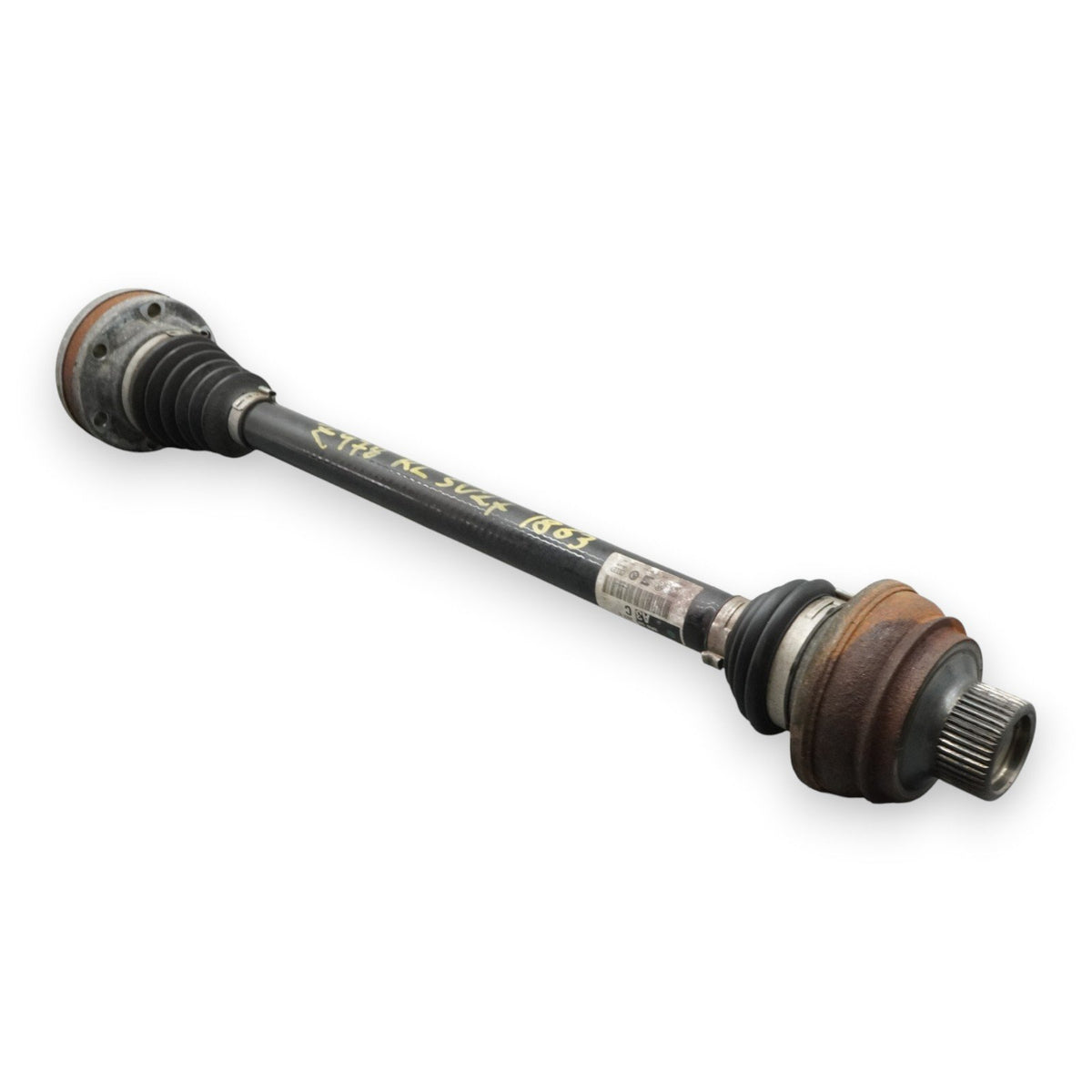 12-18 Audi A7 A6 4G Rear Left Axle shaft CV WO Torque Vectoring 8R0501203C OEM