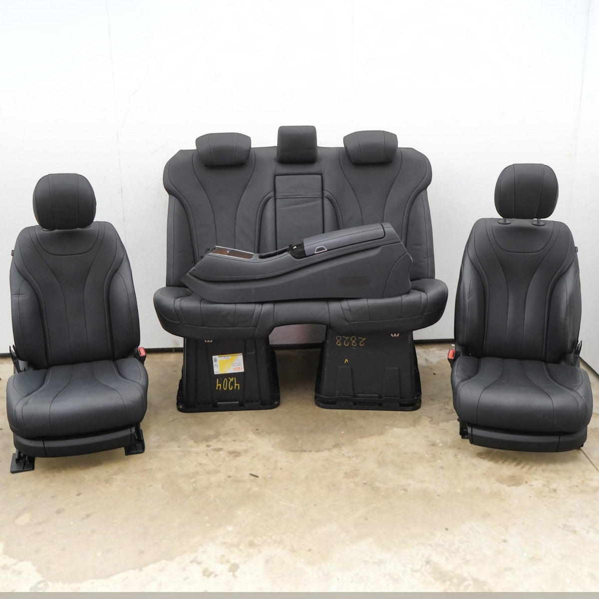 15-20 Mercedes S550 S400 W222 Front Rear Seat Door Panel Center Console SET OEM