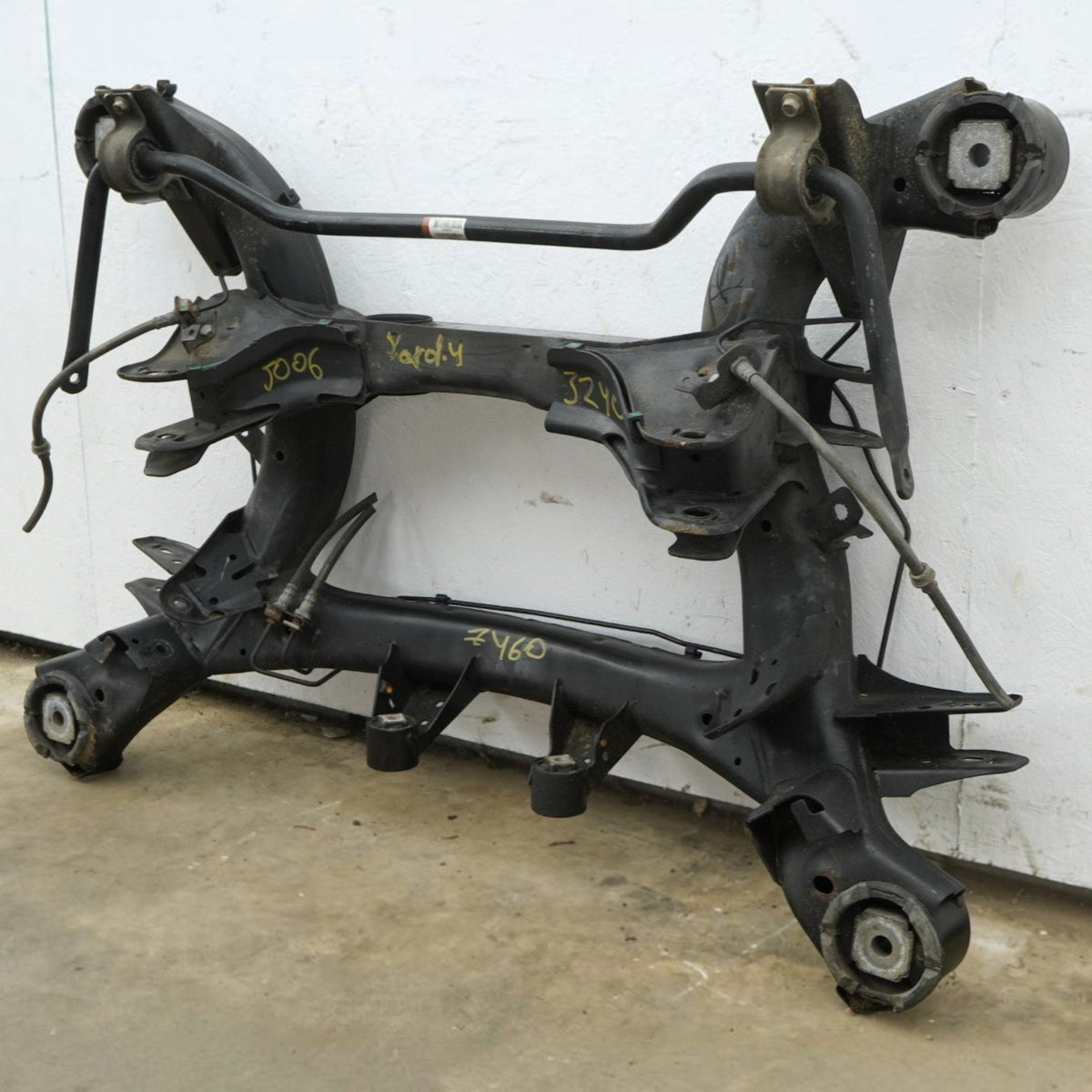 08-19 BMW X6 X5 F16 F15 Rear Subframe Crossmember Cradle Suspension 6858954 OEM
