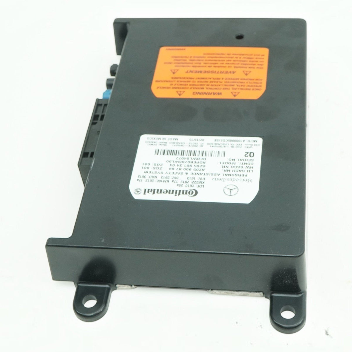 2015 Mercedes-Benz S550 Sedan Remote Communication Control Module A2059008704