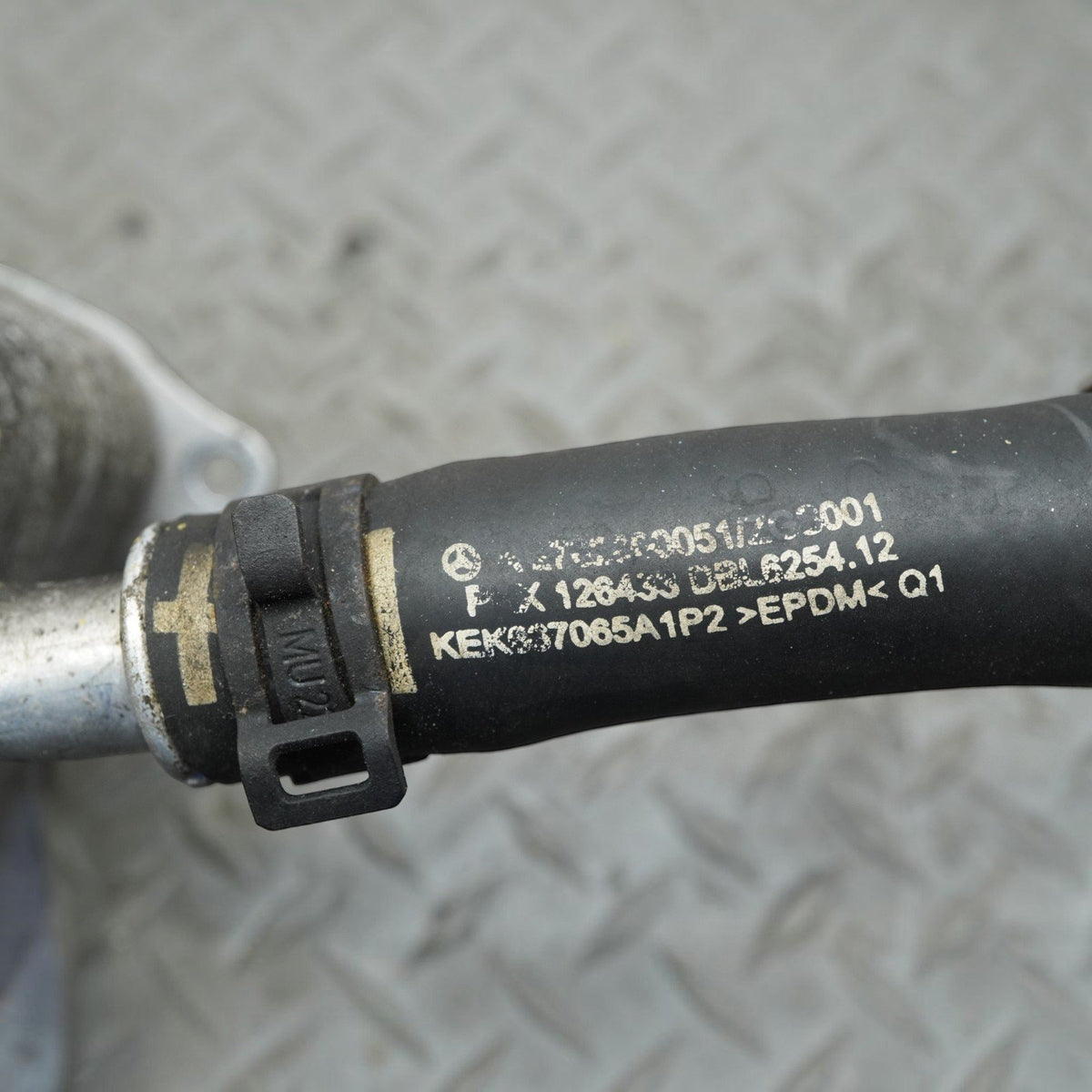 12-16 Mercedes E350 E400 C207 Engine Oil Cooler Radiator W Hose A2761880001 OEM