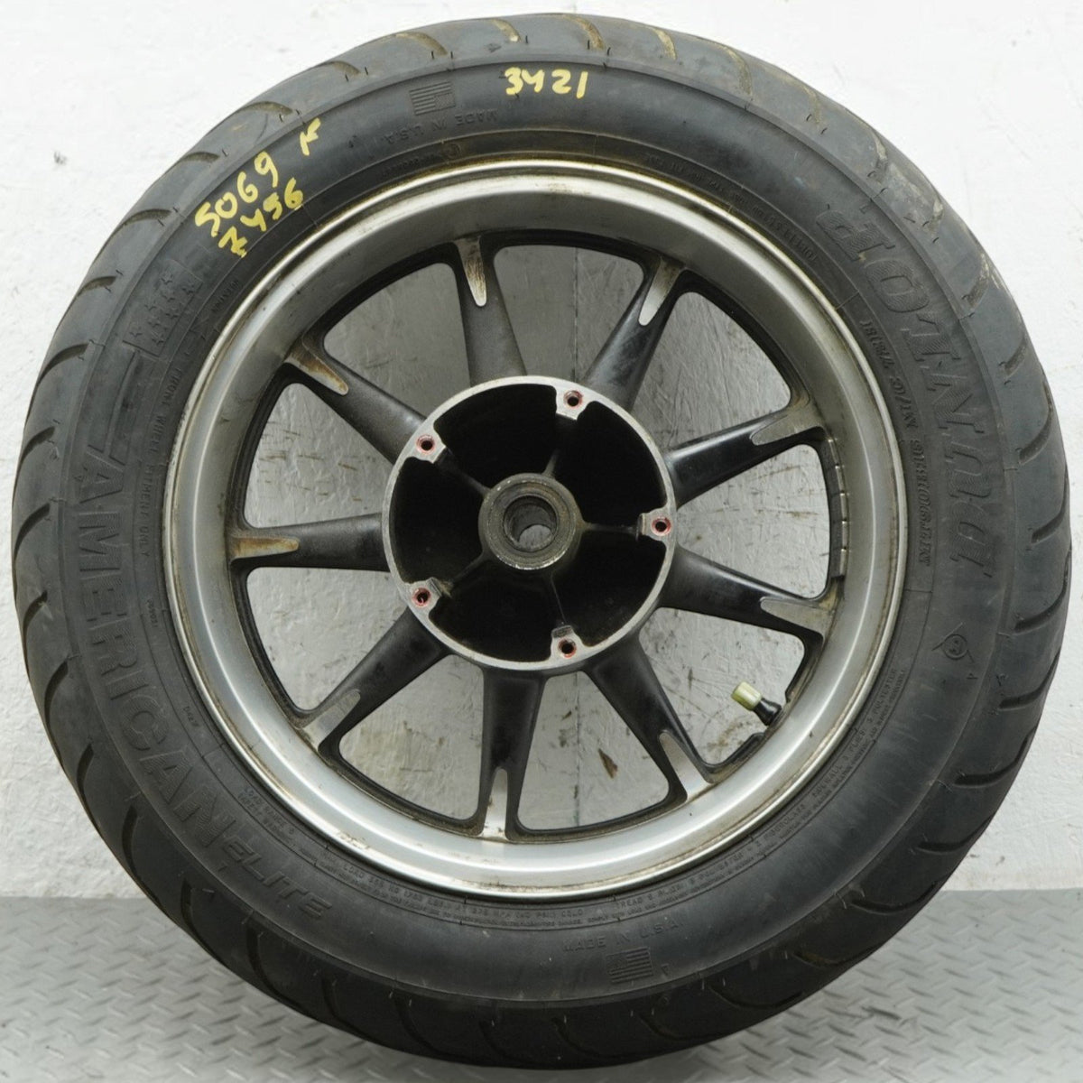 11-13 Kawasaki Vulcan Vaquero VN1700J Front Wheel Rim 16X3.5 With Tire OEM
