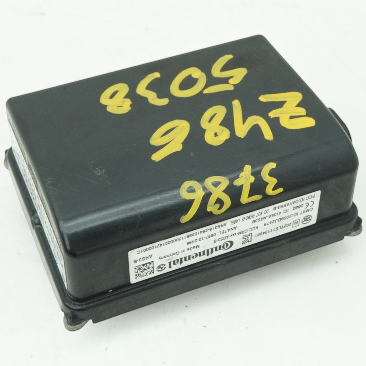14-17 Mercedes E550 E400 E350 Distronic Cruise Control Module Sensor A0009001604