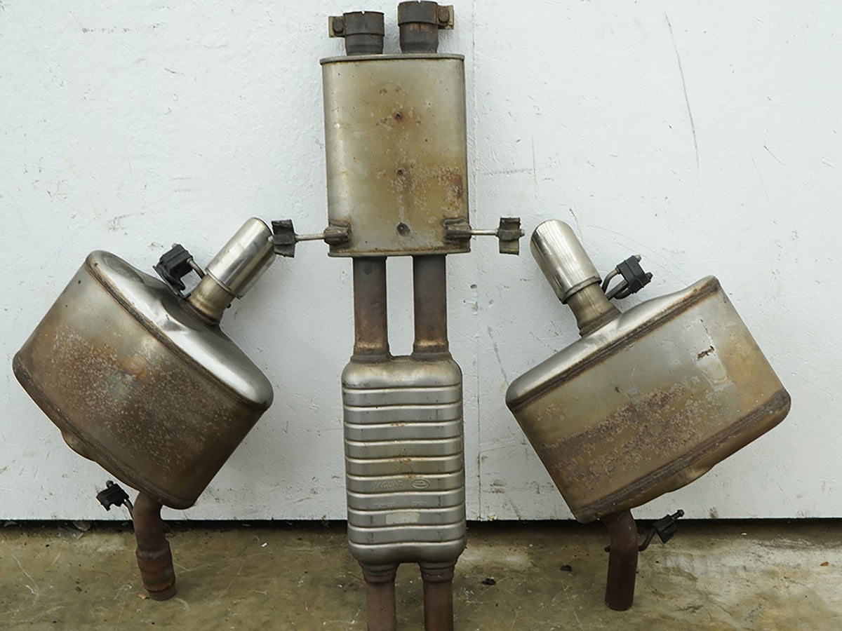 14-19 Land Range Rover Sport L494 Exhaust Silencer Muffler Rear LH RH DAM096 OEM