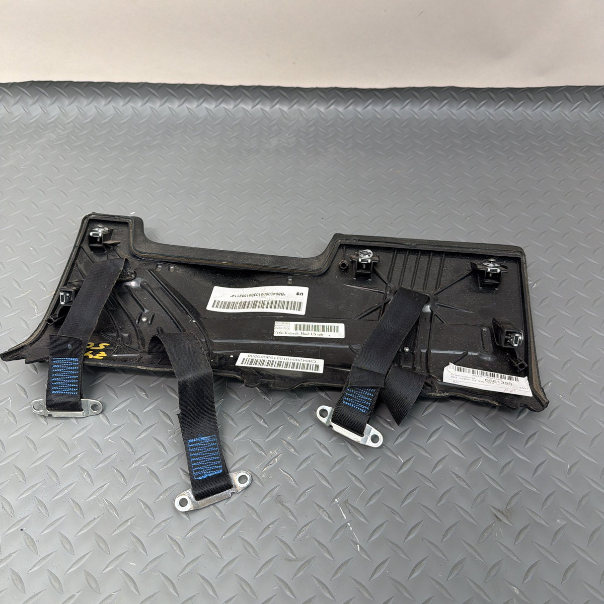04-10 BMW M6 645Ci 650i E63 E64 Left Dash Trim Cover Knee Lower 6561358 OEM