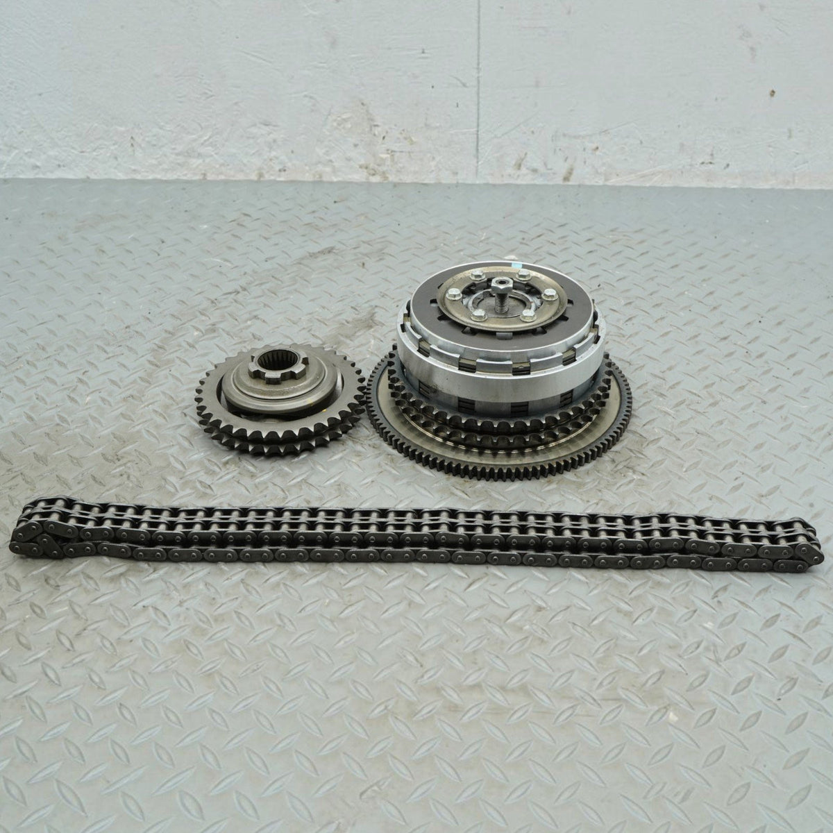 2011 Harley-Davidson FLSTC Heritage Softail Complete clutch basket Chain OEM