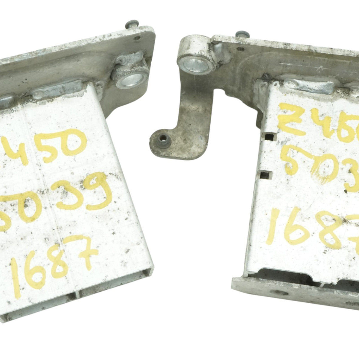 16-19 Smart Fortwo W453 Front Bar Reinforcement Bracket Set Of 3 A4536200501OEM
