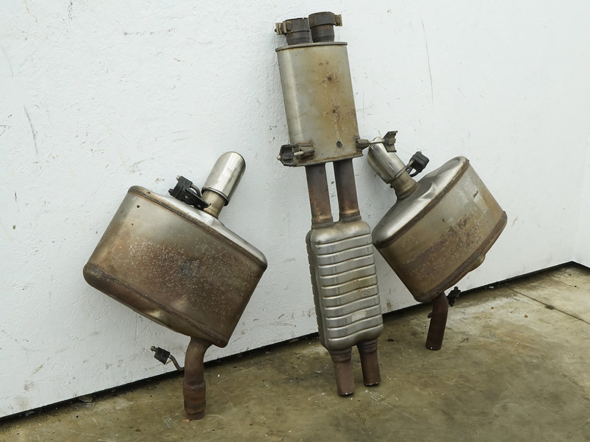 14-19 Land Range Rover Sport L494 Exhaust Silencer Muffler Rear LH RH DAM096 OEM