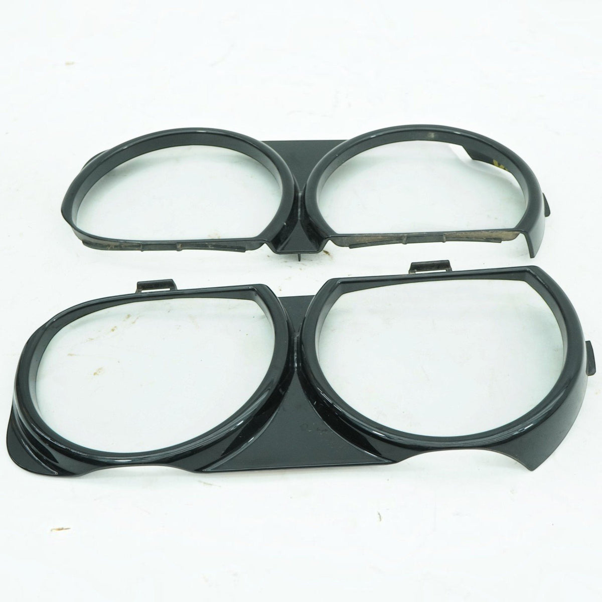 15-23 Dodge Challenger Headlight Headlamp Bezel Trim Pair Left Right Black OEM