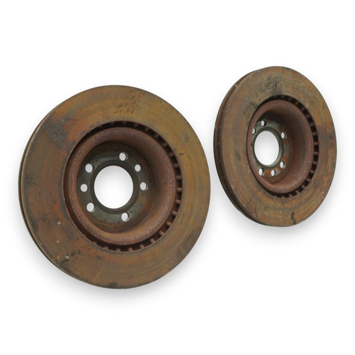 14-17 Land Range Rover Sport L494 Front Brake Rotor Disc Set of 2 LR038934 OEM