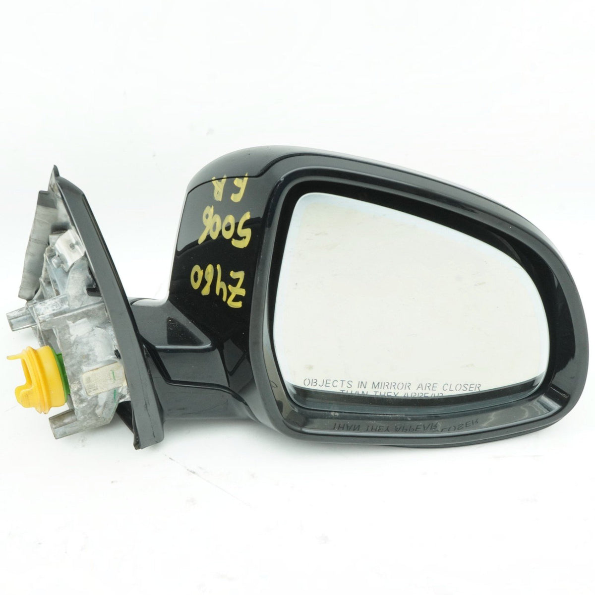 15-19 BMW X6 F16 Right Door Mirror w/ Camera w/o Blind Spot Power Fold Black 416
