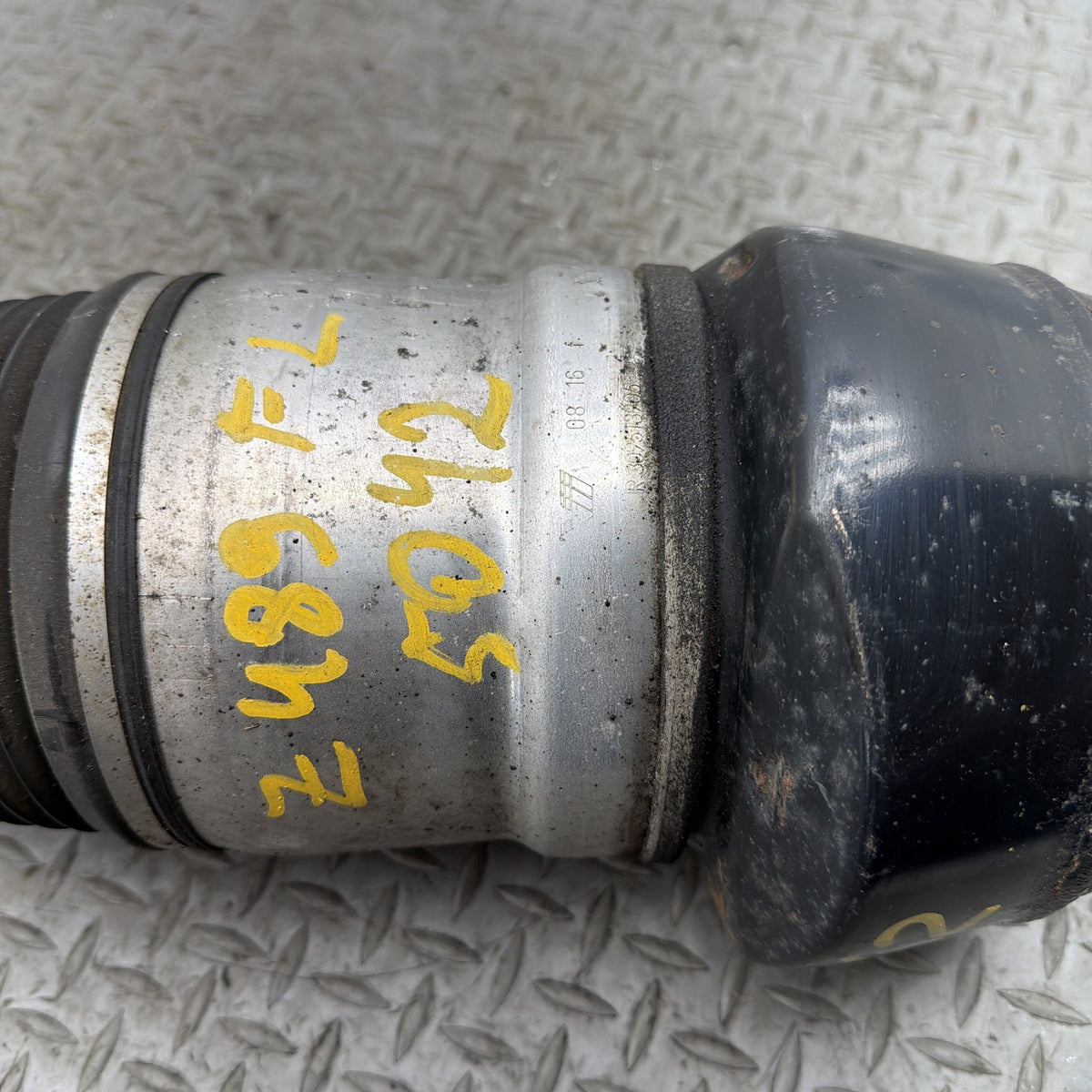 13-16 Mercedes GL350 GL450 GL550 X166 Left Front Air Strut Shock A1663204766 OEM