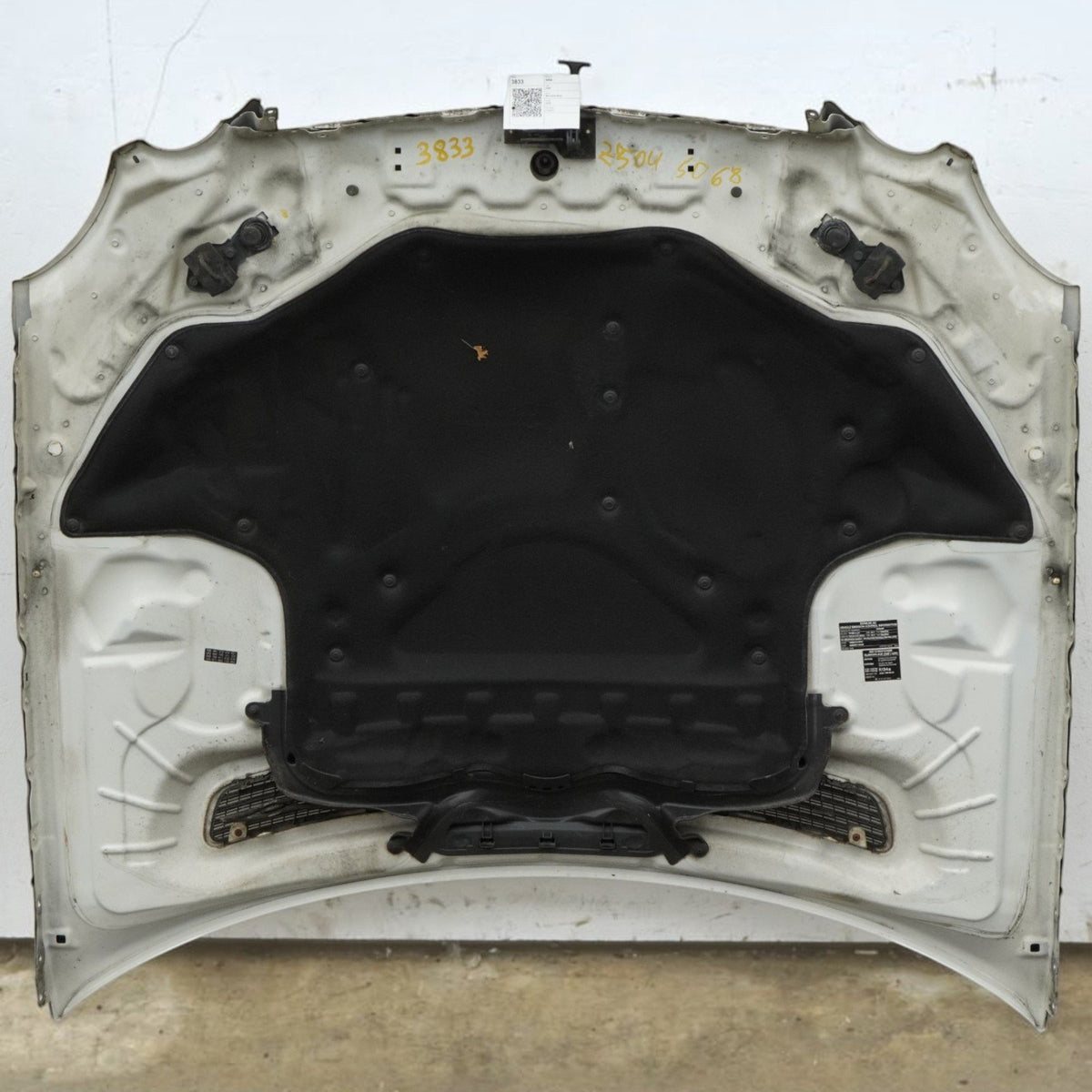 03-09 Mercedes E63 E550 E350 E55 W211 Hood Bonnet Panel 2118800457 White 650 OEM