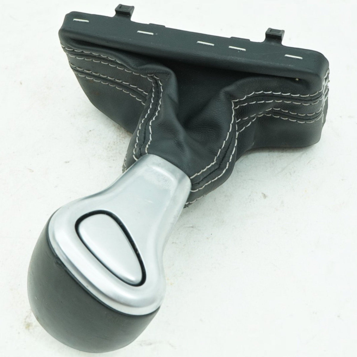 12-15 Audi S7 A7 4G Center Console Gear Shifter Boot Knob Leather 4G1713139M OEM