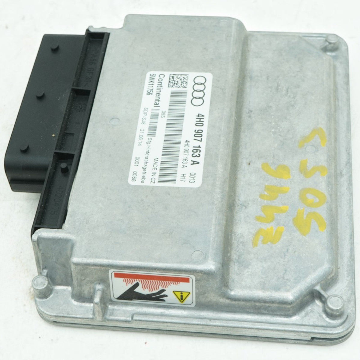 13-15 Audi RS7 S7 A7 4G Rear Differential Control Module Unit 4H0907163A OEM