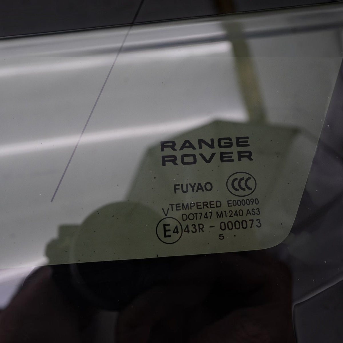 14-22 Land Range Rover Sport L494 Right Side Quarter Window Glass LR044116 OEM