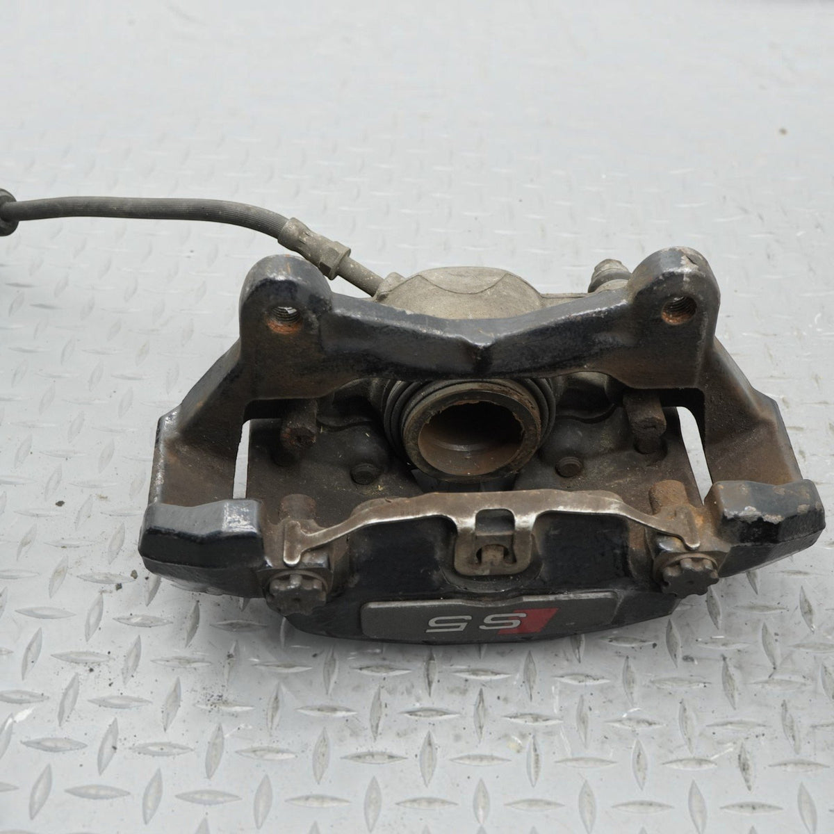 12-17 AUDI S5 8T Brake Caliper Front Left Right Side Set Of 2 8T0615123C OEM