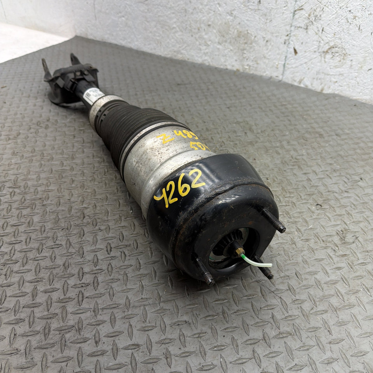 13-16 Mercedes GL350 GL450 GL550 X166 Left Front Air Strut Shock A1663204766 OEM