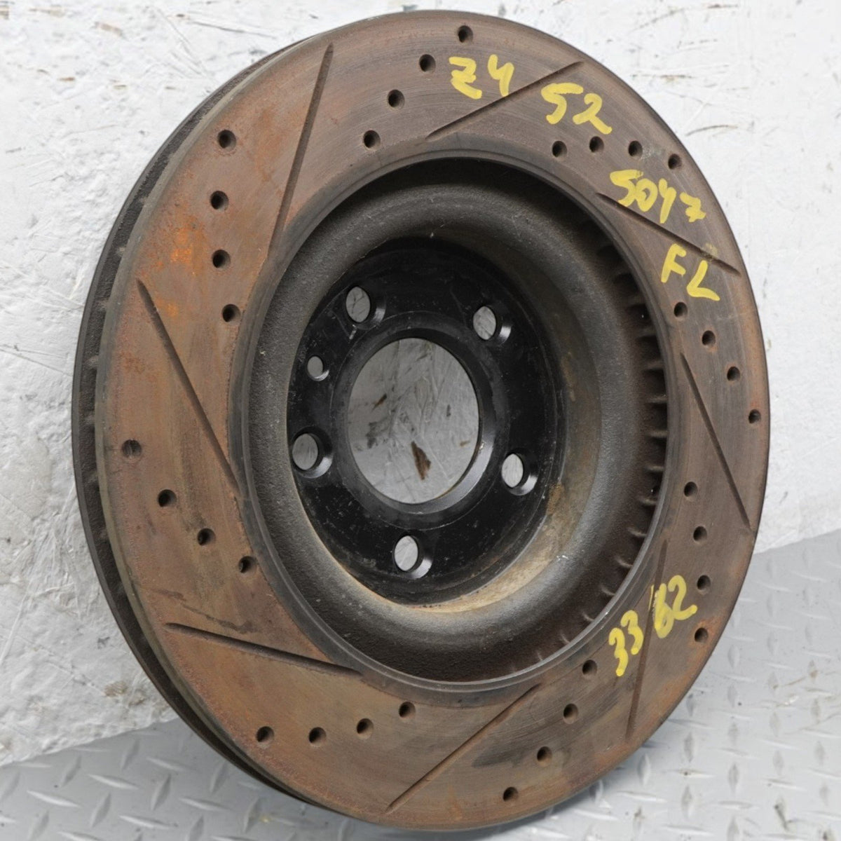 11-14 Ford Mustang GT Front Left Driver Side Brake Rotor Disc BR3Z1125A OEM