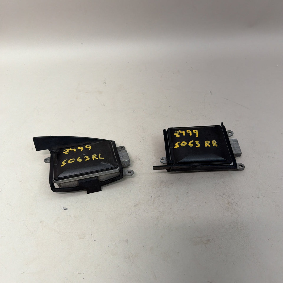 14-18 BMW X5M X5 F85 F15 Blind Spot Radar Sensor Pair SWA Unit 66326873289 OEM