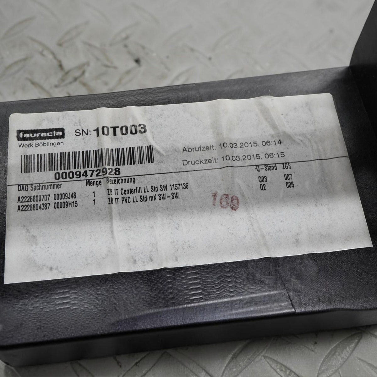 14-20 Mercedes S550 S400 S550E S560 Dashboard Panel Instrument A2226800707 OEM