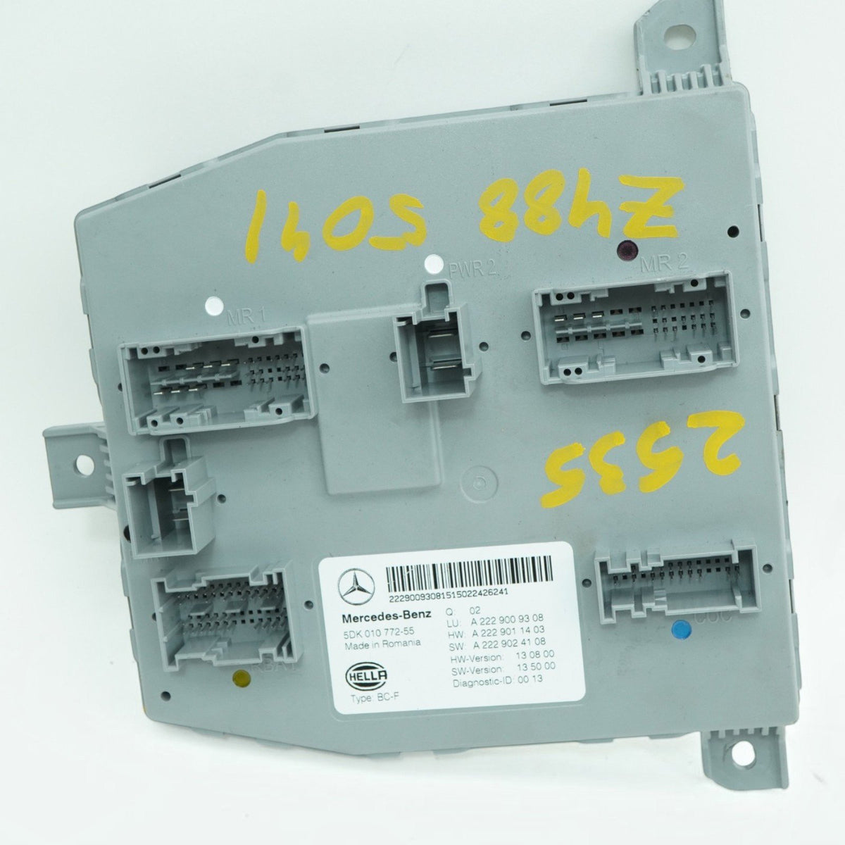 2015 Mercedes S550 S63 S65 S400 W222 Front Sam Control Module 2229009308 OEM