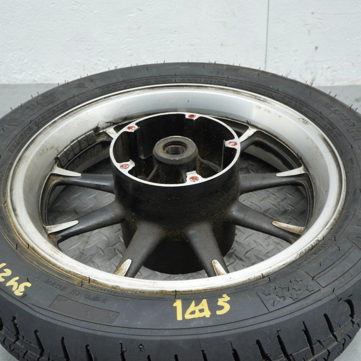 11-13 Kawasaki Vulcan Vaquero VN1700J Front Wheel Rim 16X3.5 With Tire OEM