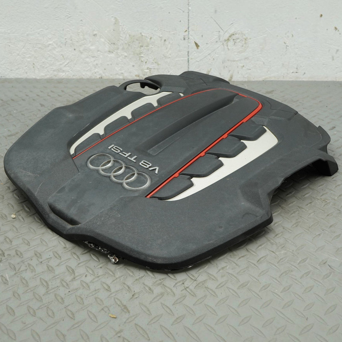 13-17 Audi S7 4G 4.0L V8 Twin Turbo Engine Motor Cover Panel 079103925S OEM