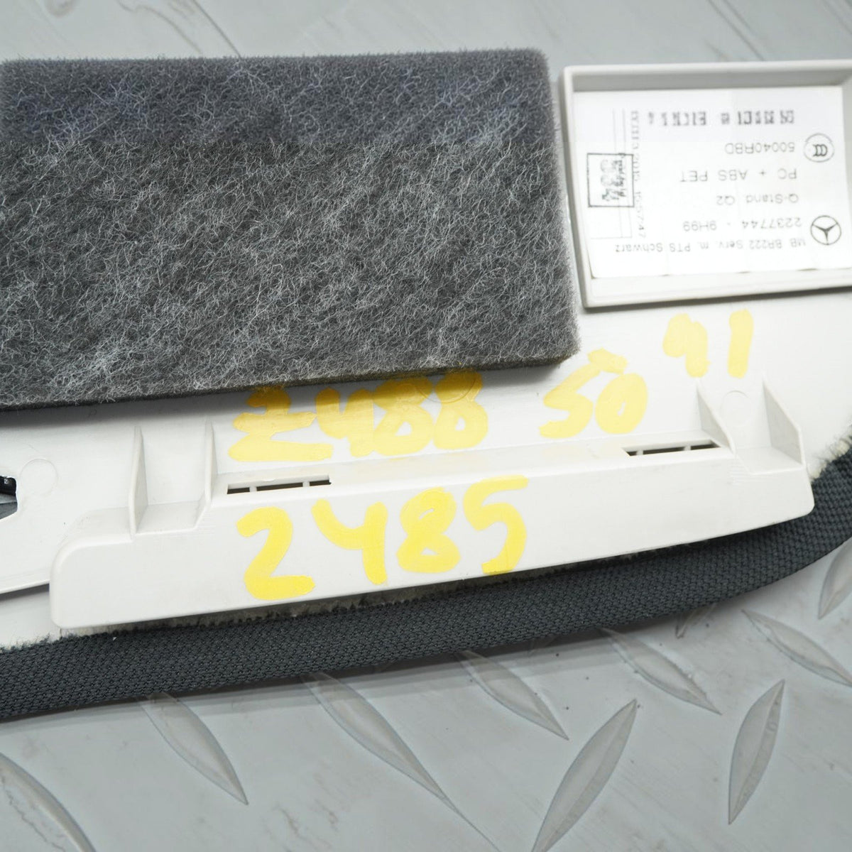 14-20 Mercedes S550 S400 W222 Headliner PDC Display Trim Panel A2226900850 OEM